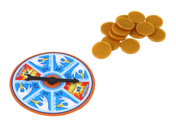 Arcade Game Shark Pirate Exploding Coins Drawing Wheel - Image 3