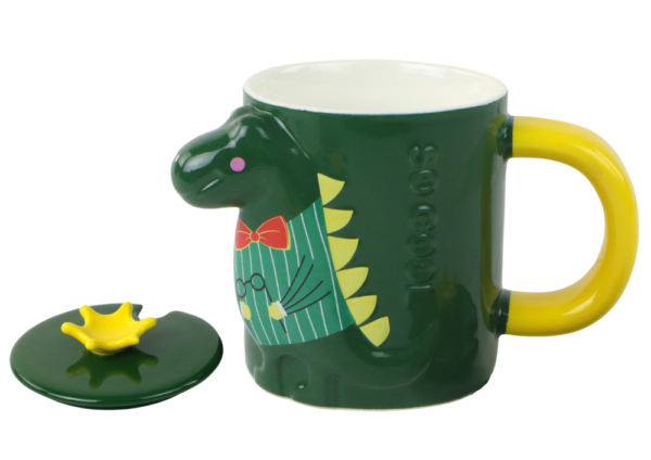 Green Dinosaur Infuser Mug 400 ml