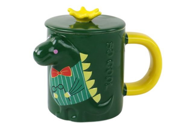 Green Dinosaur Infuser Mug 400 ml - Image 5