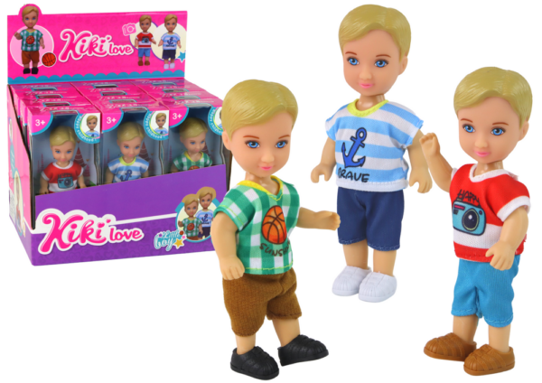 Children's Dolls Boy Blonde Blue Eyes 3 Types