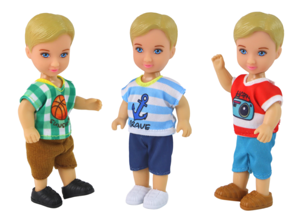 Children's Dolls Boy Blonde Blue Eyes 3 Types - Image 3