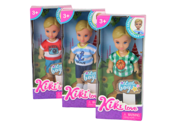 Children's Dolls Boy Blonde Blue Eyes 3 Types - Image 4