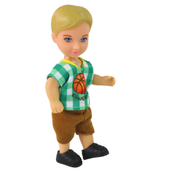 Children's Dolls Boy Blonde Blue Eyes 3 Types - Image 2