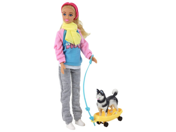 Anlily Doll with Husky Sled Dog Winter Edition - Image 2