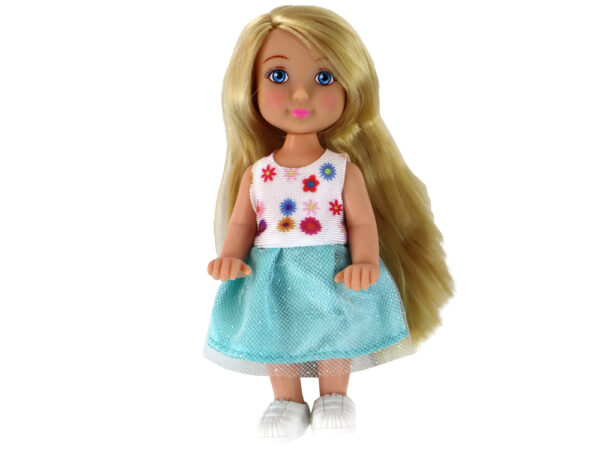 Anlily Children's Dolls Mother and Daughter Blonde Hair Scooter 8 El. - Image 3