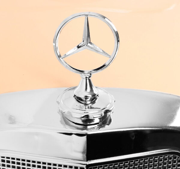 Licencirani auto na akumultor Mercedes Benz 300S RETRO - crni/lakirani - Image 6