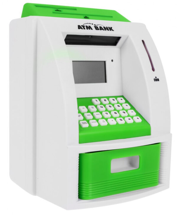 ATM Cash Machine Green PL