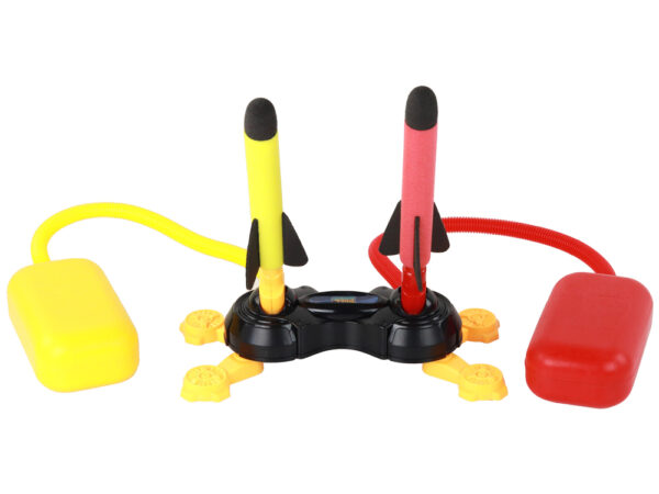 Foam Rocket Launcher Pump Yellow Red 6 Pcs - Image 5