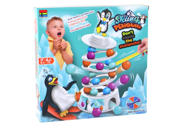 Arcade Game Penguin Balls Slide Tower Balls - Image 3