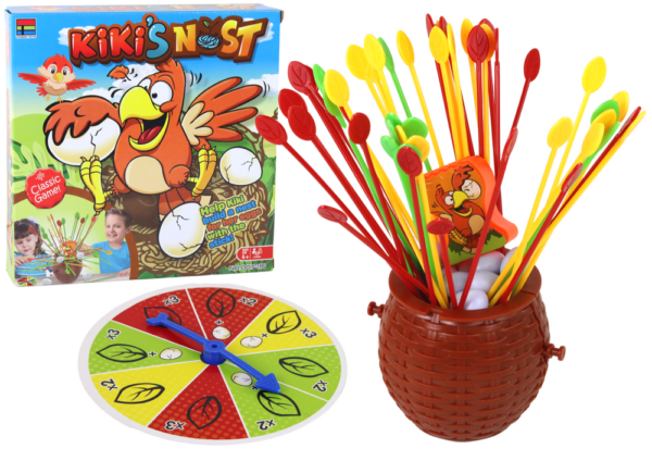 Build a Chicken Nest with Sticks Arcade Family Game