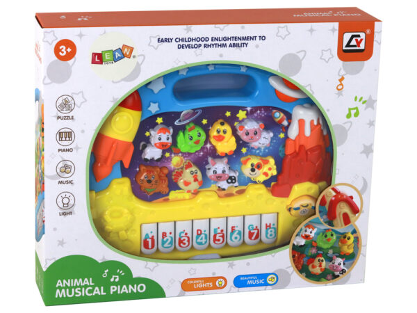 Educational Piano Learning English Organs Animals Space - Image 4