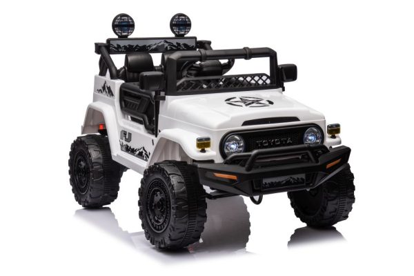 Licencirani auto na akumulator Toyota FJ White 4x4 - bijeli - Image 2