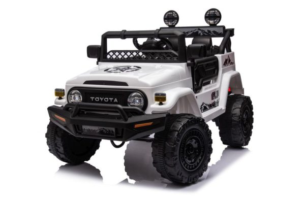 Licencirani auto na akumulator Toyota FJ White 4x4 - bijeli - Image 6