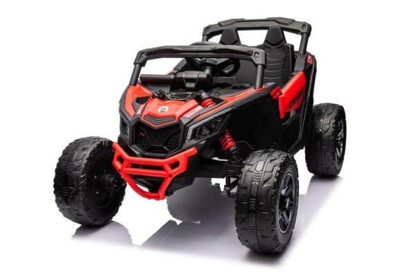 Buggy na akumulator Can-am DK-CA003 4x4 - crveni - Slika 4