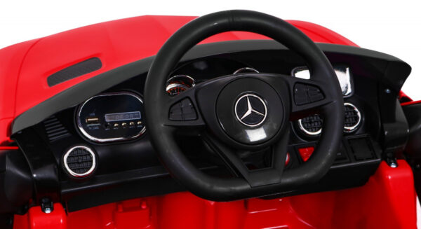 Licencirani auto na akumultor Mercedes Mercedes Benz GT - crveni - Image 5