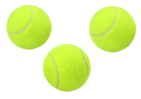 Tennis Balls Yellow Tennis Ball Set of 3 pcs. - Image 2