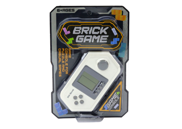 GraTetris Brick Game Electronic Console Gray - White - Image 3