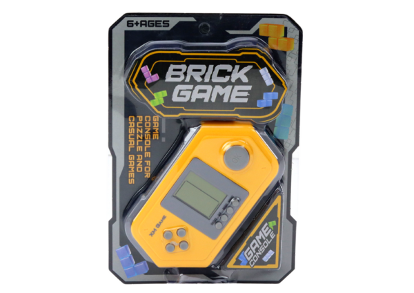 Tetris Brick Game Electronic Console Game Gray - Yellow - Image 3