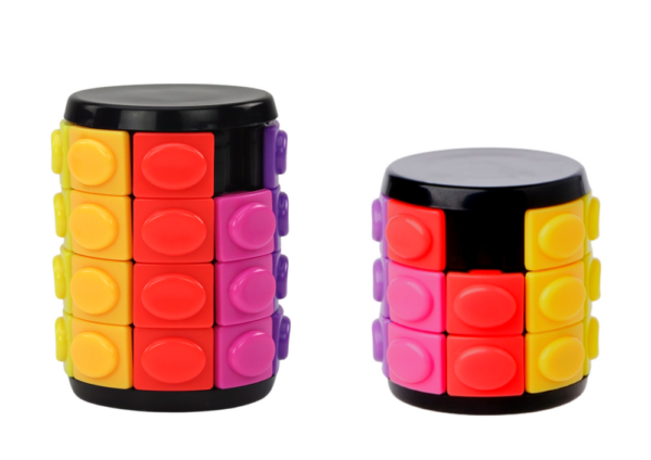 Cylinder Logical Puzzle Set 3 Difficulty Levels - Image 3