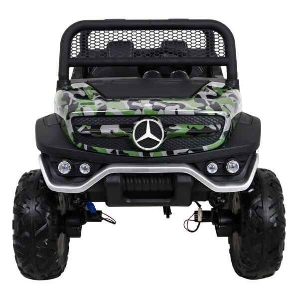 Licencirani auto na akumultor Mercedes BENZ UNIMOG - moro - Image 3