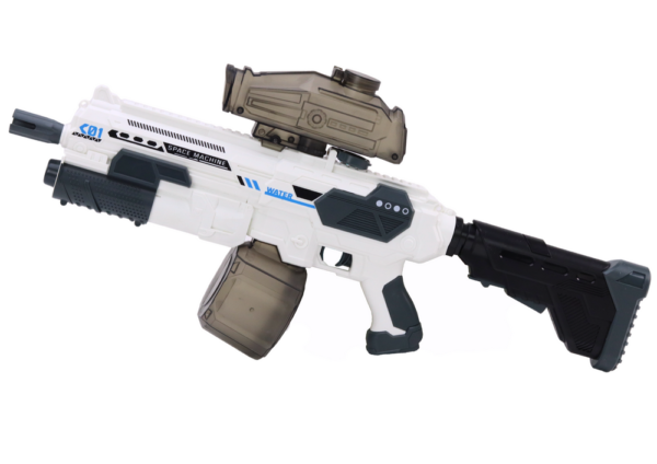 White Automatic M416 Cordless Water Gun Rifle - Image 2