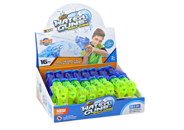 Mini Water Gun Handy, green,  blue, range 7-8 m - Image 4