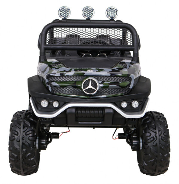 Licencirani auto na akumultor Mercedes BENZ UNIMOG S - moro - Image 3