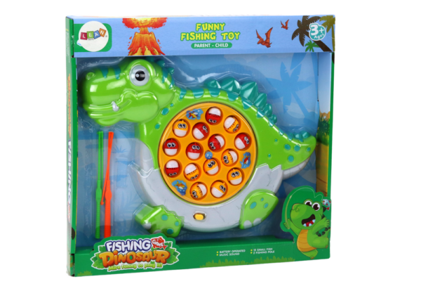 Fishing Arcade Game Green Dinosaur Board - Image 4