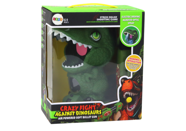Arcade Game Shooting Dinosaur Green Ball Gun - Slika 4
