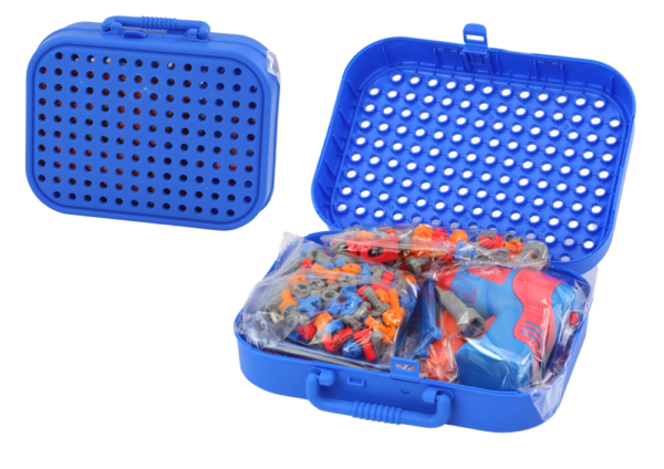 Suitcase Set DIY Puzzle Blocks Space Screwdriver 228 pieces. - Image 2