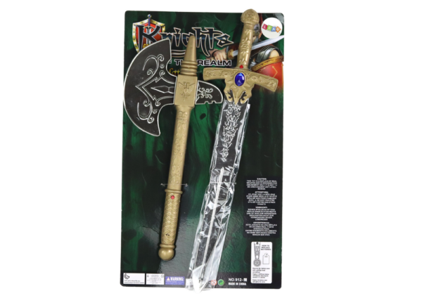 ﻿﻿Sword Ax Knight Set Knight Weapon For Kids - Image 4