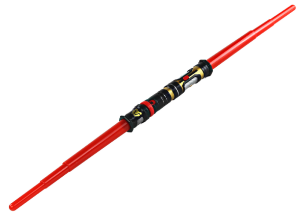 2-in-1 Space Lightsaber Retractable Blades Lights Sounds - Image 4