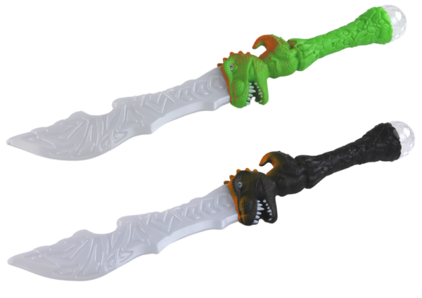 Lightsaber, Dinosaur-Shaped Handle, Green