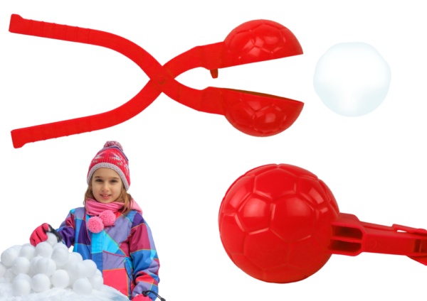 Snow Machine Snowball Machine Pattern Balls Red 20cm x 5cm x 5cm