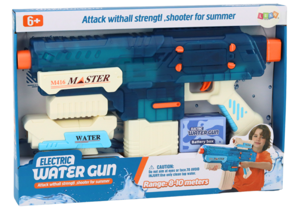 Rifle Rechargeable Water Gun M416 500ml Range 8-10m - Image 5