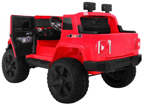 Auto na akumulator Mighty Jeep 4x4 - crveni - Image 9