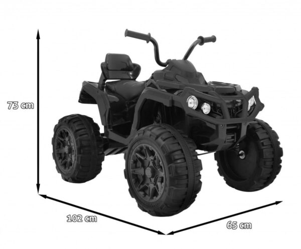 Quad na akumulator  ATV - crni - Image 3