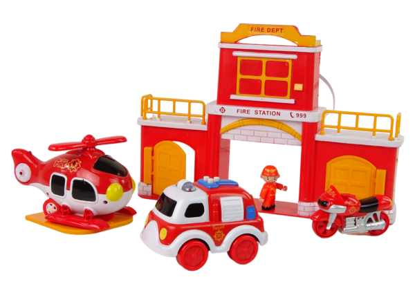 Fire Station Set with Sound - Image 2