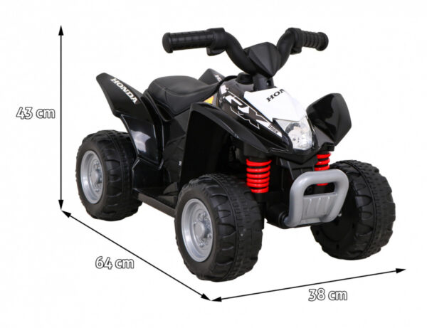 Quad na akumulator Honda 250X TRX - crni - Image 2