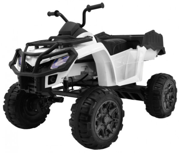 Quad na akumulator All-terrain 4 x 4 – bijeli