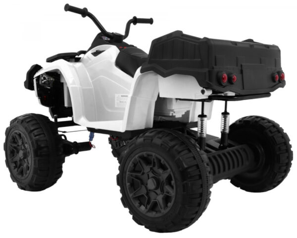 Quad na akumulator All-terrain 4 x 4 – bijeli - Image 3