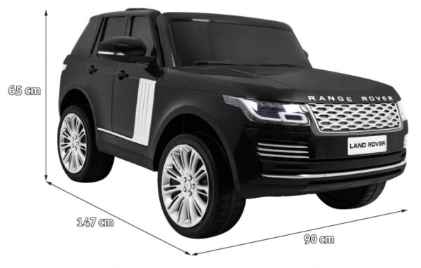 Licencirani auto na akumulator Range Rover HSE 4x4 - dvosjed - crni - Image 2