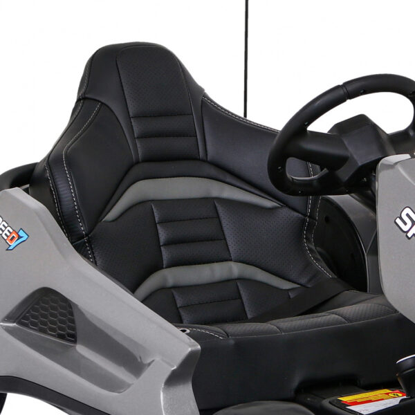 Go-Kart na akumulator SPEED 7 DRIFT KING - sivi - Image 12