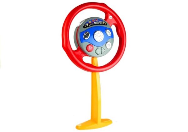 Electronic Backseat Driver Childrens Kids Realistic Steering Wheel - Image 2