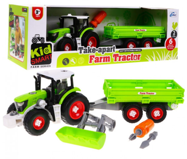 Multipartial tractor with Trailer