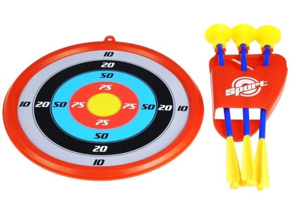 Sporty Crossbow for children with a shield and a quiver for arrows. - Image 3