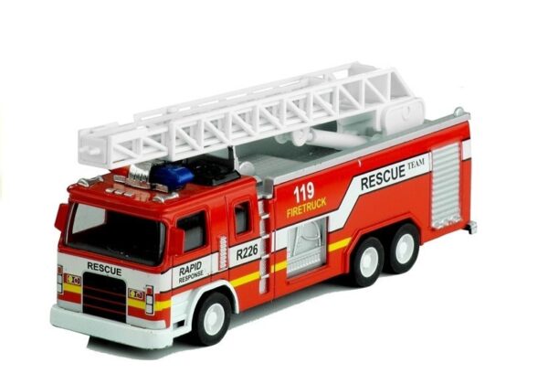 Fire Rescue Truck with Ladder 1:32 - Image 3