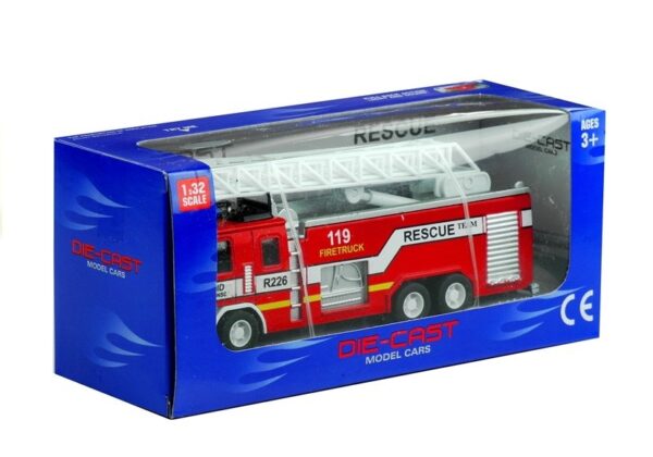 Fire Rescue Truck with Ladder 1:32 - Image 5