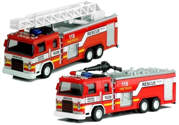 Fire Rescue Truck with Ladder 1:32 - Image 4