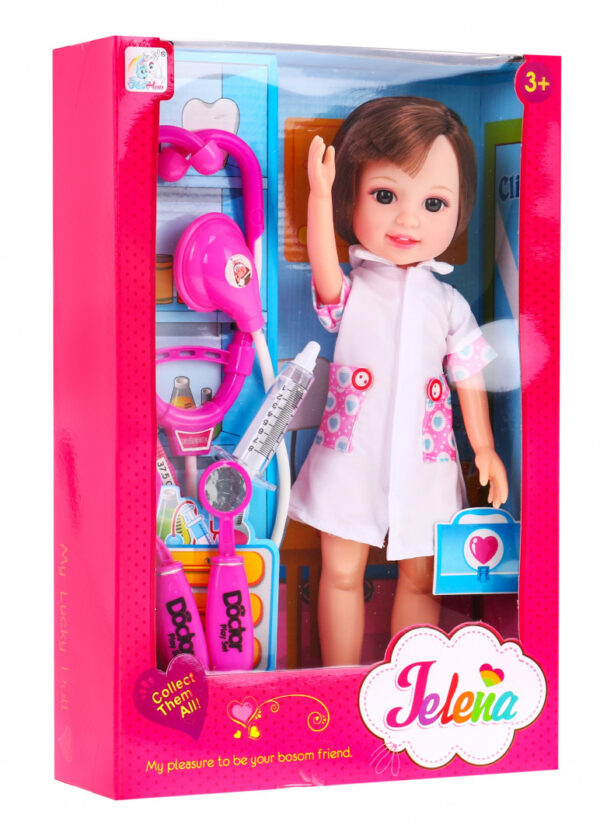 A Set Of Fashion Doll Nurse Blonde - Image 7